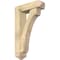 Ekena Millwork Legacy Arts and Crafts Rough Sawn Bracket w/ Offset Brace, Douglas Fir, 6"W x 20"D x 32"H BKT0604X20X32LEC03RDF - alternate 1